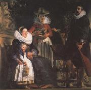 Jacob Jordaens The Artst and his Family (mk45) France oil painting artist